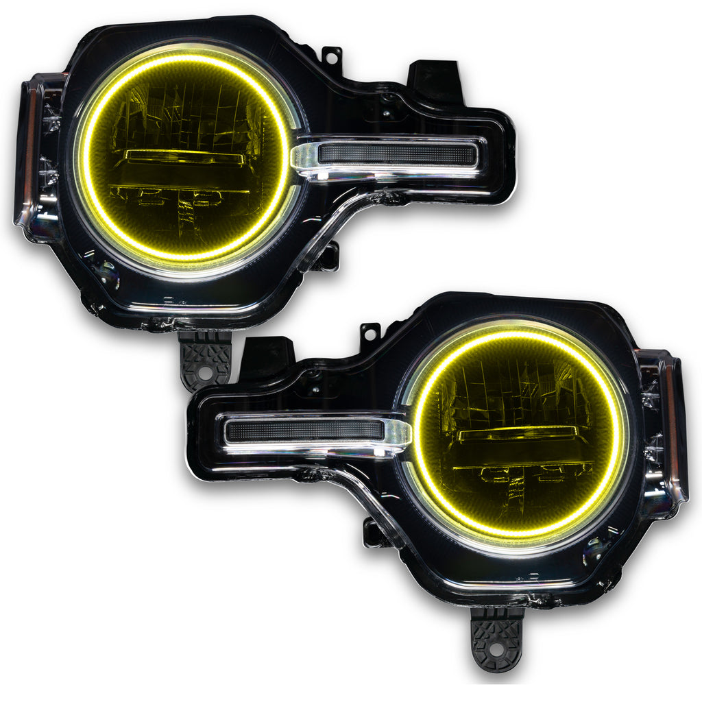 Oracle-2021-Ford-Bronco-Base-Headlight-Led-Halo-Kit---Colorshift---W-Simple-Controller