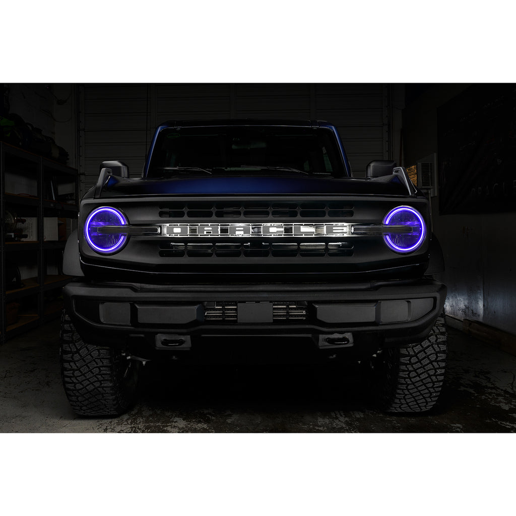 Oracle-2021-Ford-Bronco-Drl-Upgrade-W-Halo-Kit---Colorshift-W-Bc1-Controller