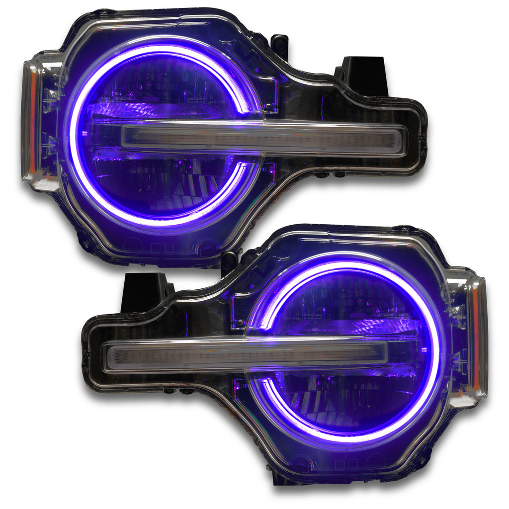 Oracle-2021-Ford-Bronco-Drl-Upgrade-W-Halo-Kit---Colorshift-W-No-Controller