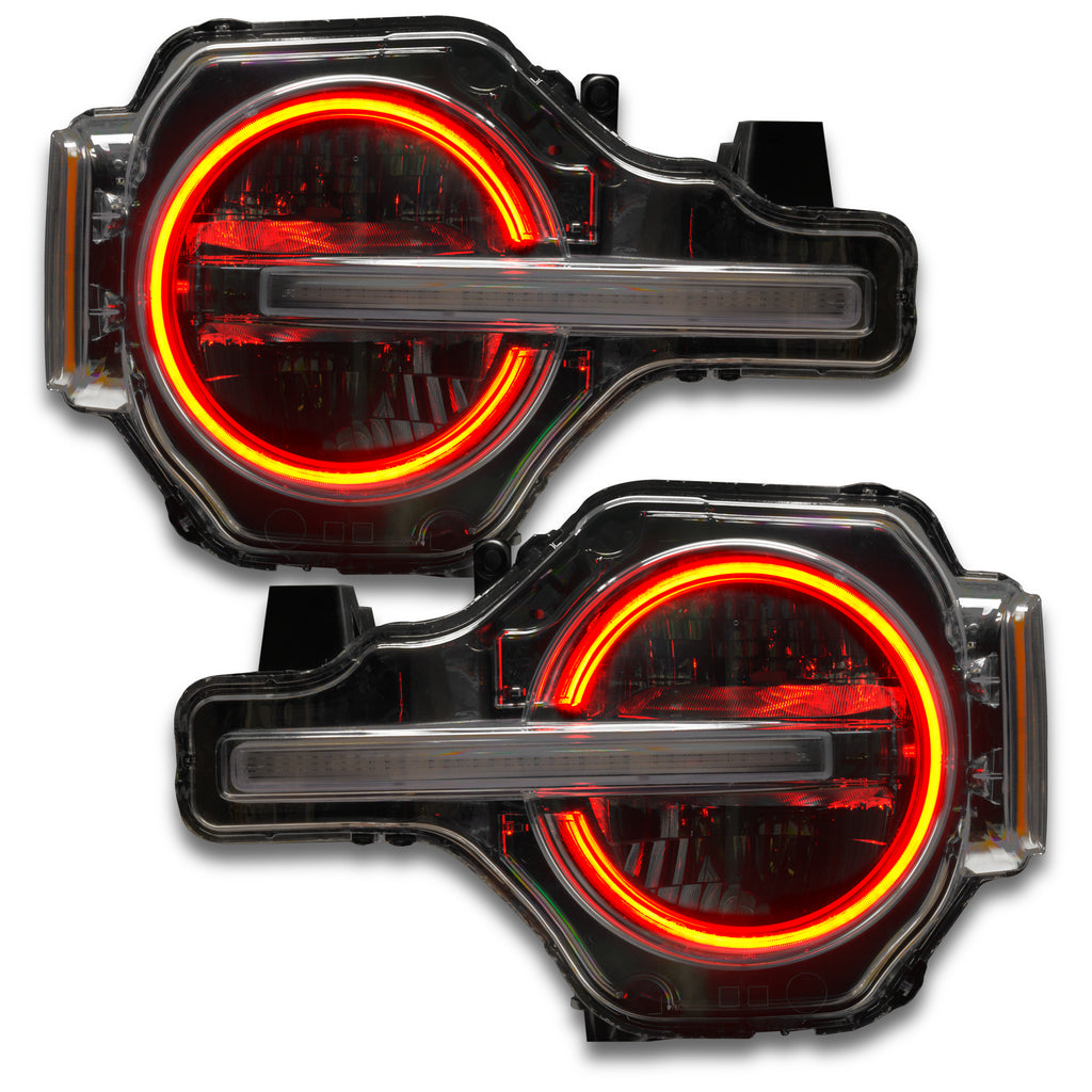 Oracle-2021-Ford-Bronco-Drl-Upgrade-W-Halo-Kit---Colorshift-W-No-Controller