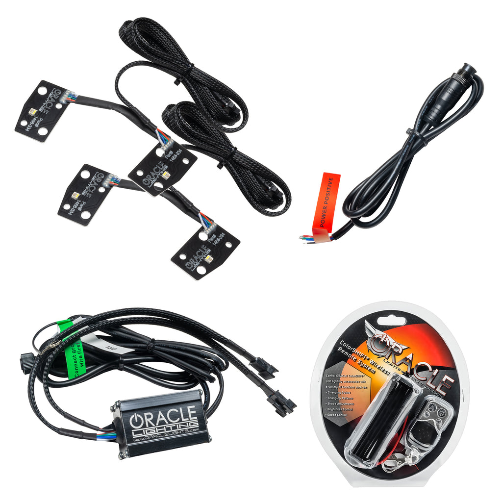 Oracle-2021-Ford-Bronco-Drl-Upgrade-W-Halo-Kit---Colorshift-W-Rf-Controller
