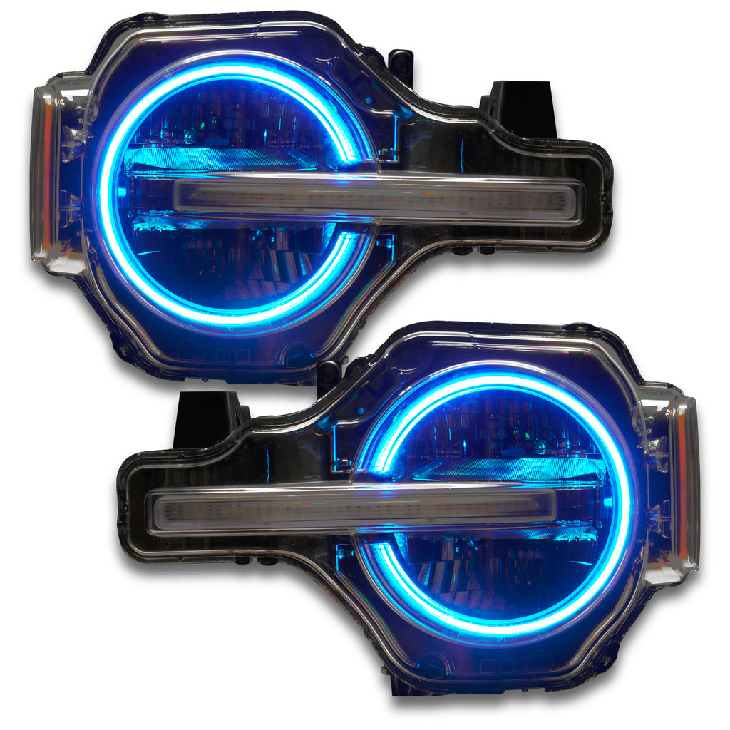 Oracle-2021-Ford-Bronco-Drl-Upgrade-W-Halo-Kit---Colorshift-W-Rf-Controller