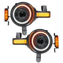 Load image into Gallery viewer, Oracle-2021-Ford-Bronco-Oculus-Bi-Led-Projector-Headlights---AmberWhite-Switchback