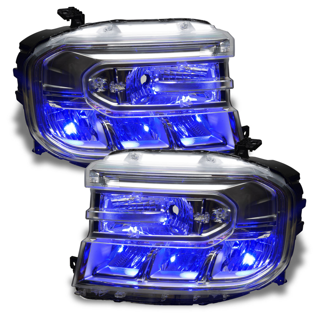 Oracle-2022-Ford-Maverick-Rgb-Headlight-Demon-Eye-Kit---Colorshift-WSimple-Controller