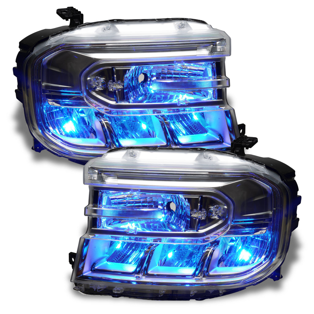 Oracle-2022-Ford-Maverick-Rgb-Headlight-Demon-Eye-Kit---Colorshift-WSimple-Controller