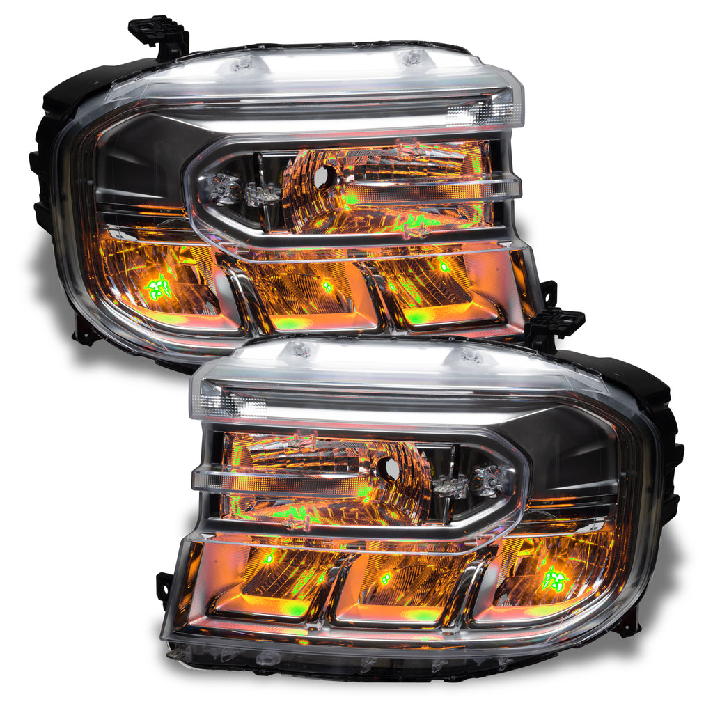 Oracle-2022-Ford-Maverick-Rgb-Headlight-Demon-Eye-Kit---Colorshift-WSimple-Controller