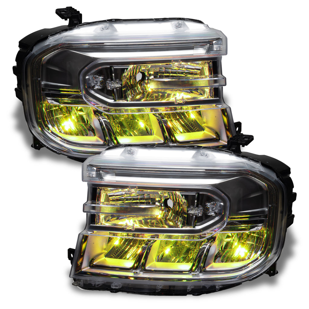 Oracle-2022-Ford-Maverick-Rgb-Headlight-Demon-Eye-Kit---Colorshift-WSimple-Controller