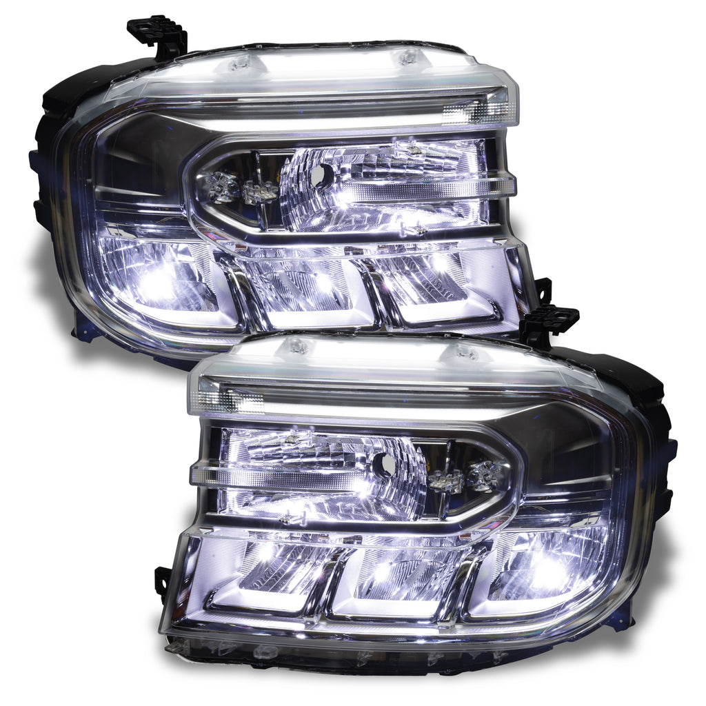 Oracle-2022-Ford-Maverick-Rgb-Headlight-Demon-Eye-Kit---Colorshift-WSimple-Controller