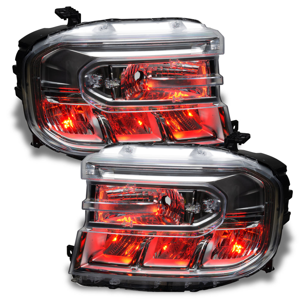 Oracle-2022-Ford-Maverick-Rgb-Headlight-Demon-Eye-Kit---Colorshift-WSimple-Controller