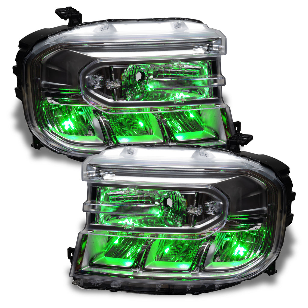 Oracle-2022-Ford-Maverick-Rgb-Headlight-Demon-Eye-Kit---Colorshift-WSimple-Controller