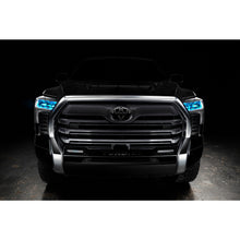 Load image into Gallery viewer, Oracle-2022-Toyota-Tundra-Colorshift-Rgb-Demon-Eye-Headlight-Upgrade-Kit