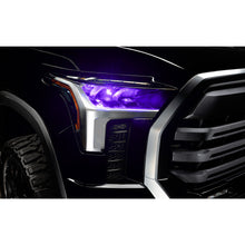 Load image into Gallery viewer, Oracle-2022-Toyota-Tundra-Colorshift-Rgb-Demon-Eye-Headlight-Upgrade-Kit