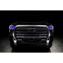 Load image into Gallery viewer, Oracle-2022-Toyota-Tundra-Colorshift-Rgb-Demon-Eye-Headlight-Upgrade-Kit