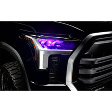 Load image into Gallery viewer, Oracle-2022-Toyota-Tundra-Colorshift-Rgb-Demon-Eye-Headlight-Upgrade-Kit