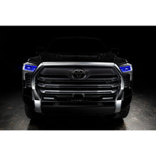 Load image into Gallery viewer, Oracle-2022-Toyota-Tundra-Colorshift-Rgb-Demon-Eye-Headlight-Upgrade-Kit