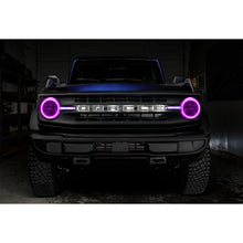 Load image into Gallery viewer, Oracle-21-22-Ford-Bronco-Headlight-Halo-Kit-WDrl-Bar---Base-Headlights-Colorshift--W2.0-Controller