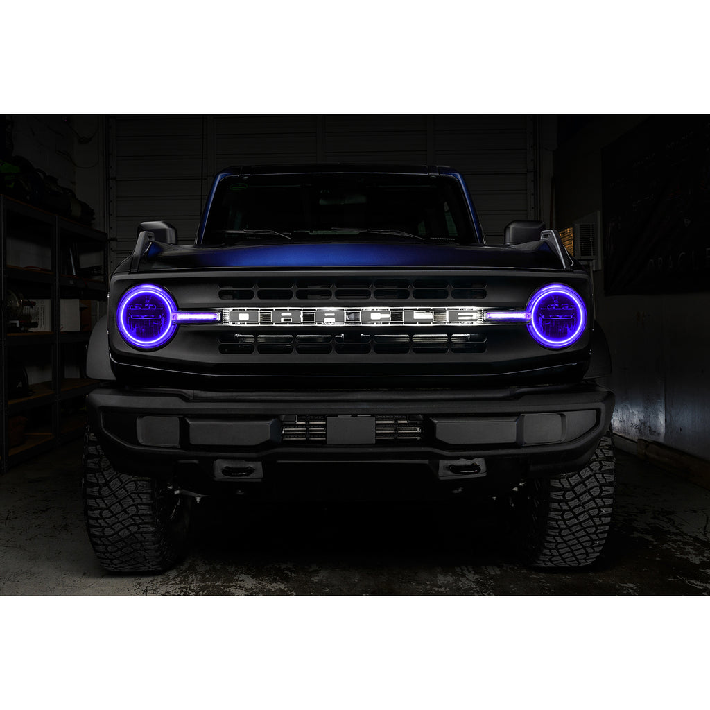 Oracle-21-22-Ford-Bronco-Headlight-Halo-Kit-WDrl-Bar---Base-Headlights-Colorshift--WSimple-Control