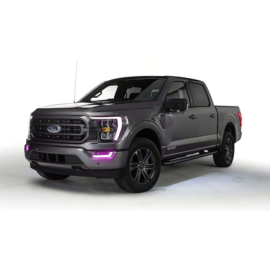 Oracle-21-22-Ford-F-150-Colorshift-RgbW-Fog-Light-Drl-Upgrade-Kit-W-No-Controller