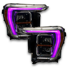 Load image into Gallery viewer, Oracle-21-22-Ford-F-150-Colorshift-RgbW-Headlight-Drl-Upgrade-Kit-W-Bc1-Controller