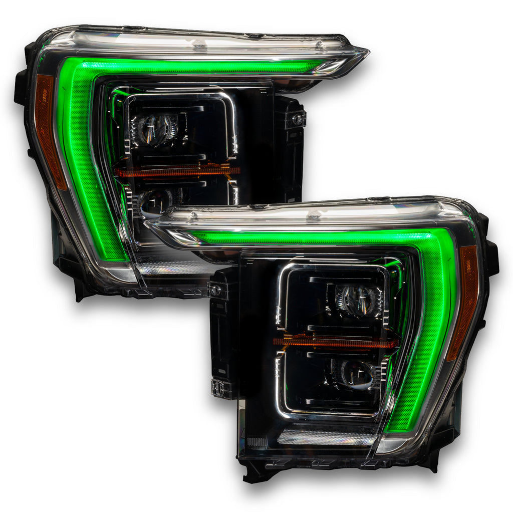 Oracle-21-22-Ford-F-150-Colorshift-RgbW-Headlight-Drl-Upgrade-Kit-W-No-Controller
