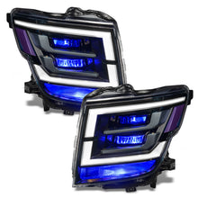 Load image into Gallery viewer, Oracle-21-22-Nissan-Titan-Demon-Eye-Rgb-Headlight-Upgrade-Kit---Colorshift-WO-Controller