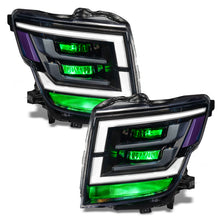 Load image into Gallery viewer, Oracle-21-22-Nissan-Titan-Demon-Eye-Rgb-Headlight-Upgrade-Kit---Colorshift-WO-Controller