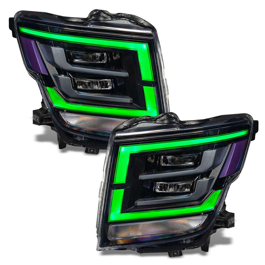 Oracle-21-22-Nissan-Titan-RgbW-Headlight-Drl-Upgrade---Colorshift-W-Bc1-Controller