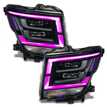 Load image into Gallery viewer, Oracle-21-22-Nissan-Titan-RgbW-Headlight-Drl-Upgrade---Colorshift-W-Rf-Controller