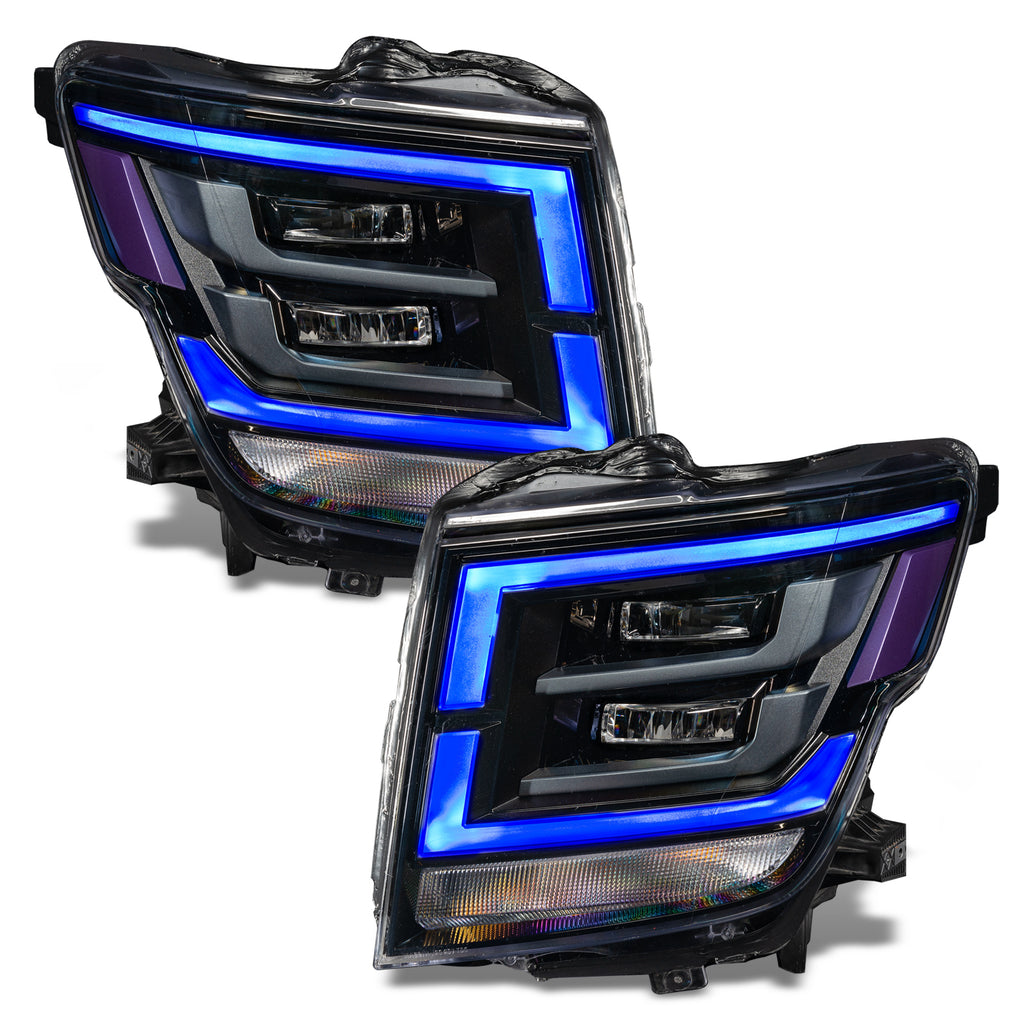 Oracle-21-22-Nissan-Titan-RgbW-Headlight-Drl-Upgrade---Colorshift-W-Simple-Controller