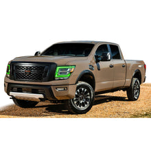 Load image into Gallery viewer, Oracle-21-22-Nissan-Titan-RgbW-Headlight-Drl-Upgrade---Colorshift-WO-Controller