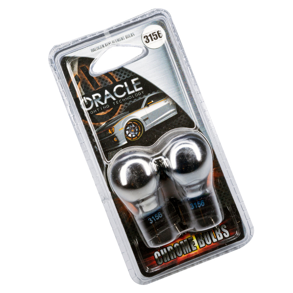 Oracle-3156-Chrome-Bulbs-(Pair)---White
