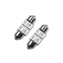 Load image into Gallery viewer, Oracle-33Mm-4-Led-3-Chip-Festoon-Bulbs-(Pair)---Blue