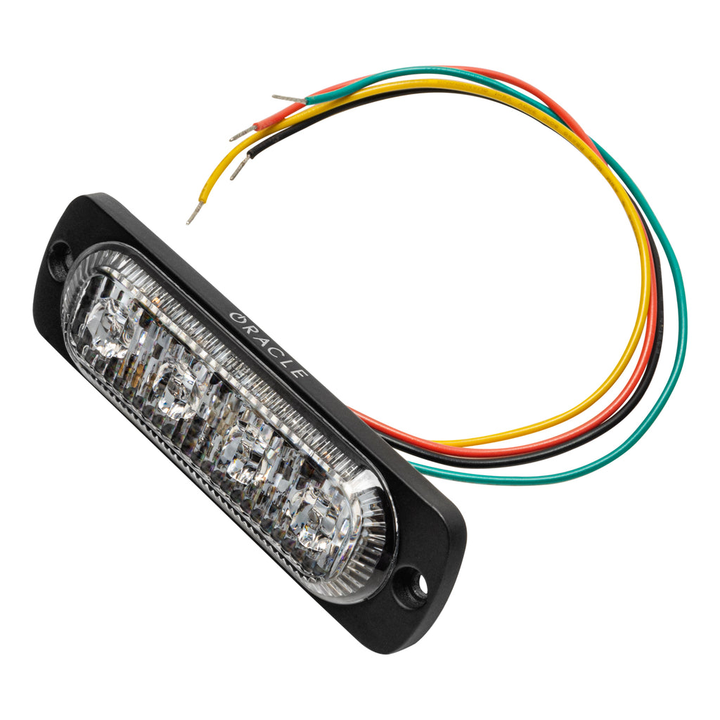 Oracle-4-Led-Slim-Strobe---Amber