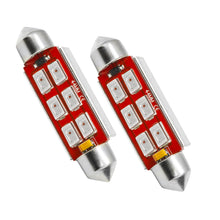 Load image into Gallery viewer, Oracle-44Mm-6-Led-3-Chip-Festoon-Bulbs-(Pair)---Red