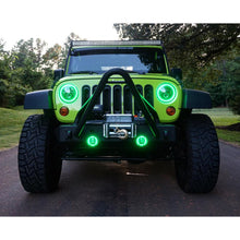 Load image into Gallery viewer, Oracle-7In-High-Powered-Led-Headlights---Black-Bezel---Colorshift---Bc1