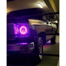 Load image into Gallery viewer, Oracle-7In-High-Powered-Led-Headlights---Black-Bezel---Colorshift---Bc1