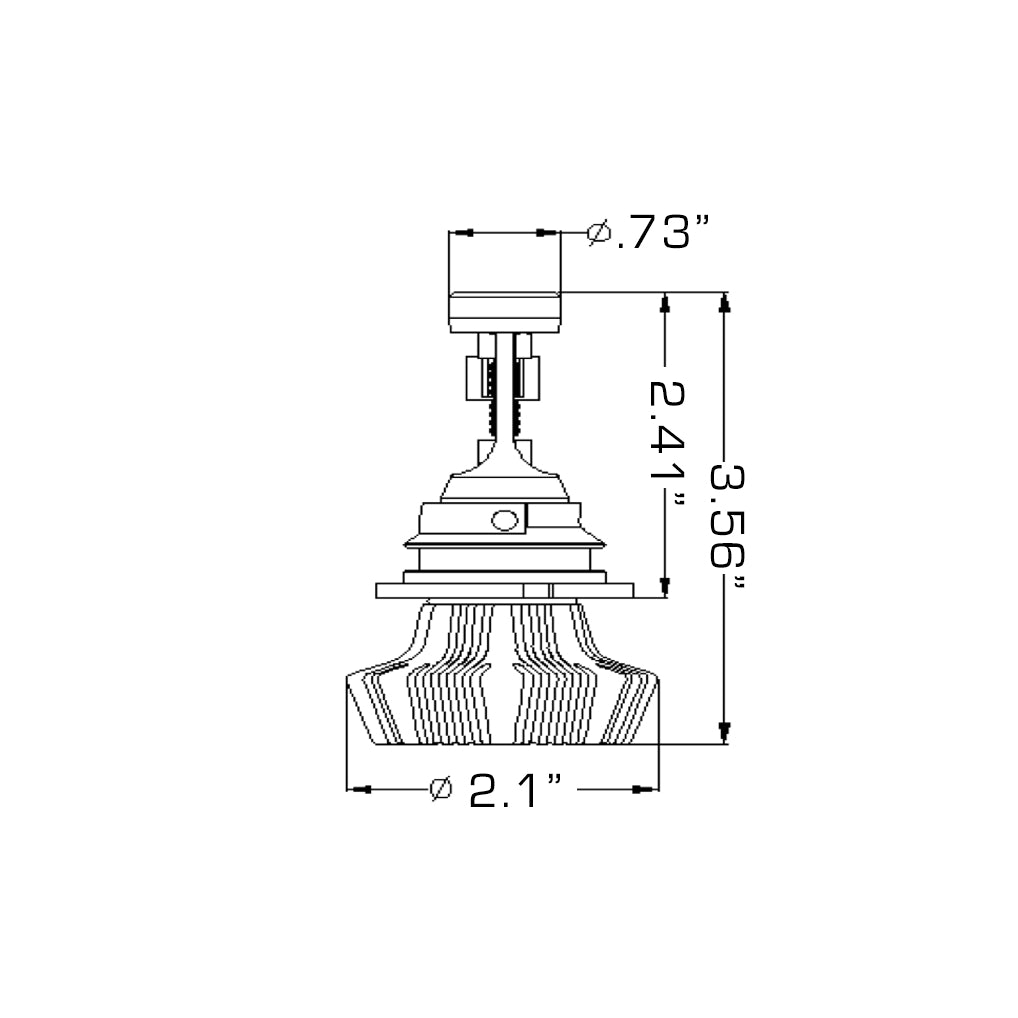 Oracle-9004-4000-Lumen-Led-Headlight-Bulbs-(Pair)---6000K