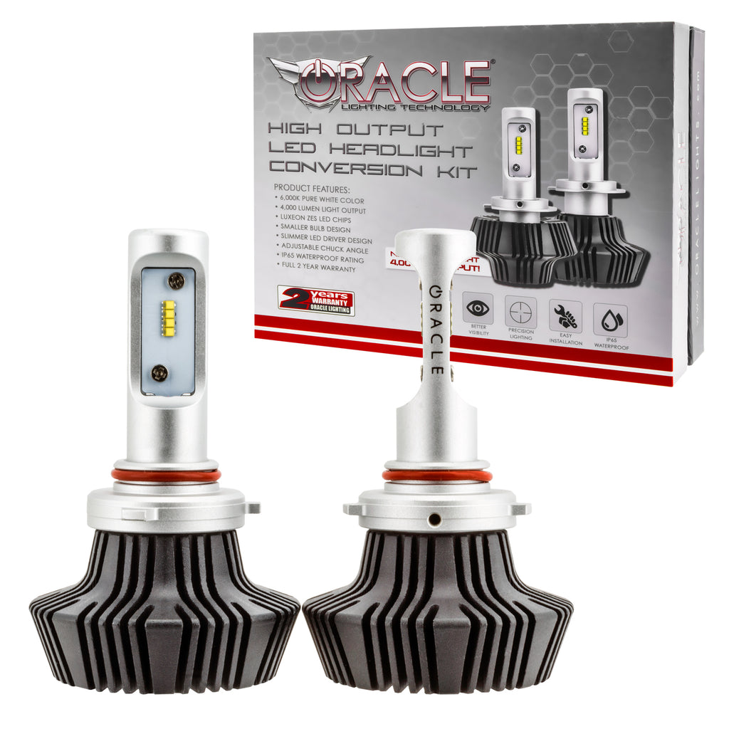 Oracle-9005-4000-Lumen-Led-Headlight-Bulbs-(Pair)---6000K