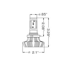 Load image into Gallery viewer, Oracle-9005-4000-Lumen-Led-Headlight-Bulbs-(Pair)---6000K