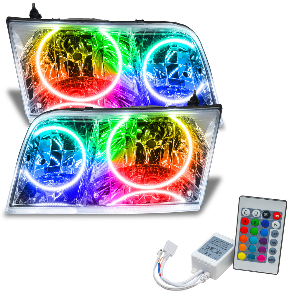 Oracle-98-11-Ford-Crown-Victoria-Smd-Hl---Chrome---Halogen---Colorshift-W-Simple-Controller