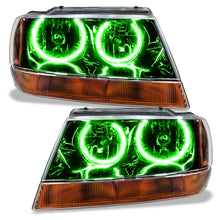 Load image into Gallery viewer, Oracle-99-04-Jeep-Grand-Cherokee-Smd-Hl---Black---Colorshift-W-Bc1-Controller