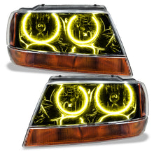 Load image into Gallery viewer, Oracle-99-04-Jeep-Grand-Cherokee-Smd-Hl---Black---Colorshift-W-Bc1-Controller