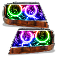 Load image into Gallery viewer, Oracle-99-04-Jeep-Grand-Cherokee-Smd-Hl---Black---Colorshift-W-Simple-Controller