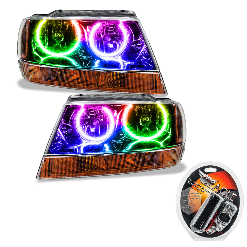 Oracle-99-04-Jeep-Grand-Cherokee-Smd-Hl---Black---Colorshift