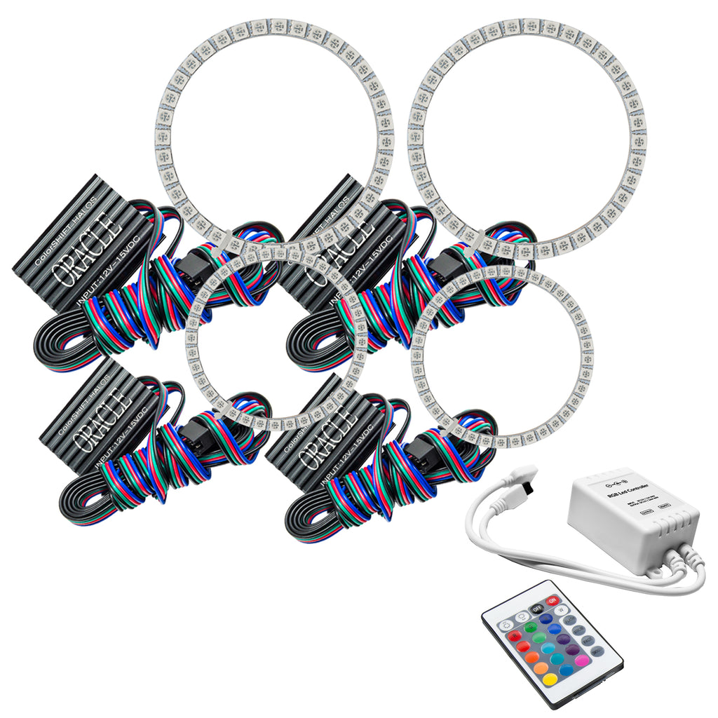 Oracle-Aston-Martin-Vantage-07-12-Halo-Kit---Colorshift-W-Simple-Controller