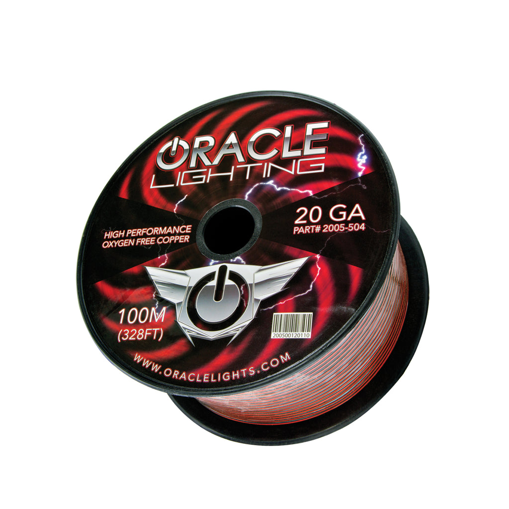 Oracle-Awg-2-Conductor-Led-Installation-Wire-100M-(328Ft)-Spool---Single-Color