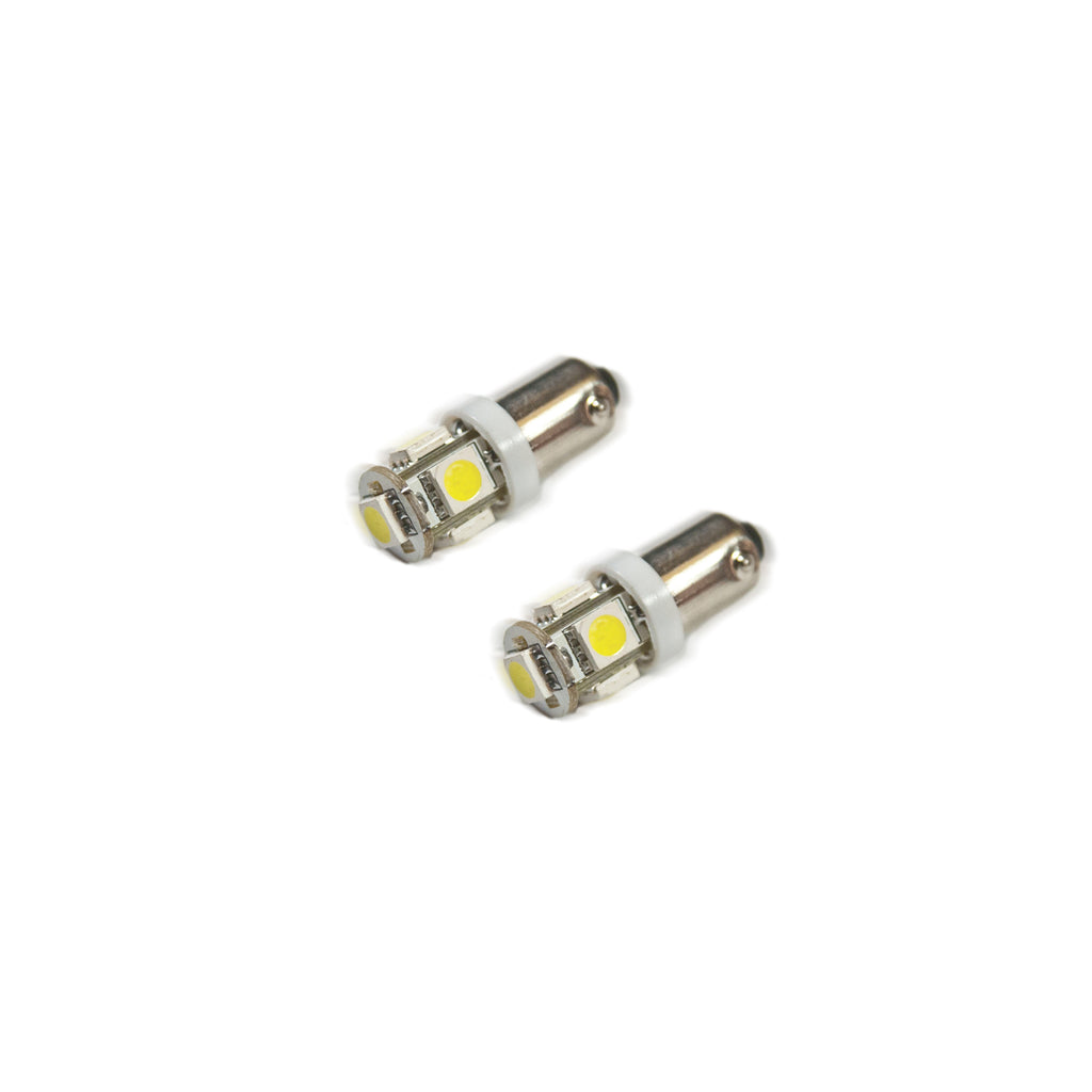 Oracle-Ba9s-5-Led-3-Chip-Bayonet-Bulbs-(Pair)---White