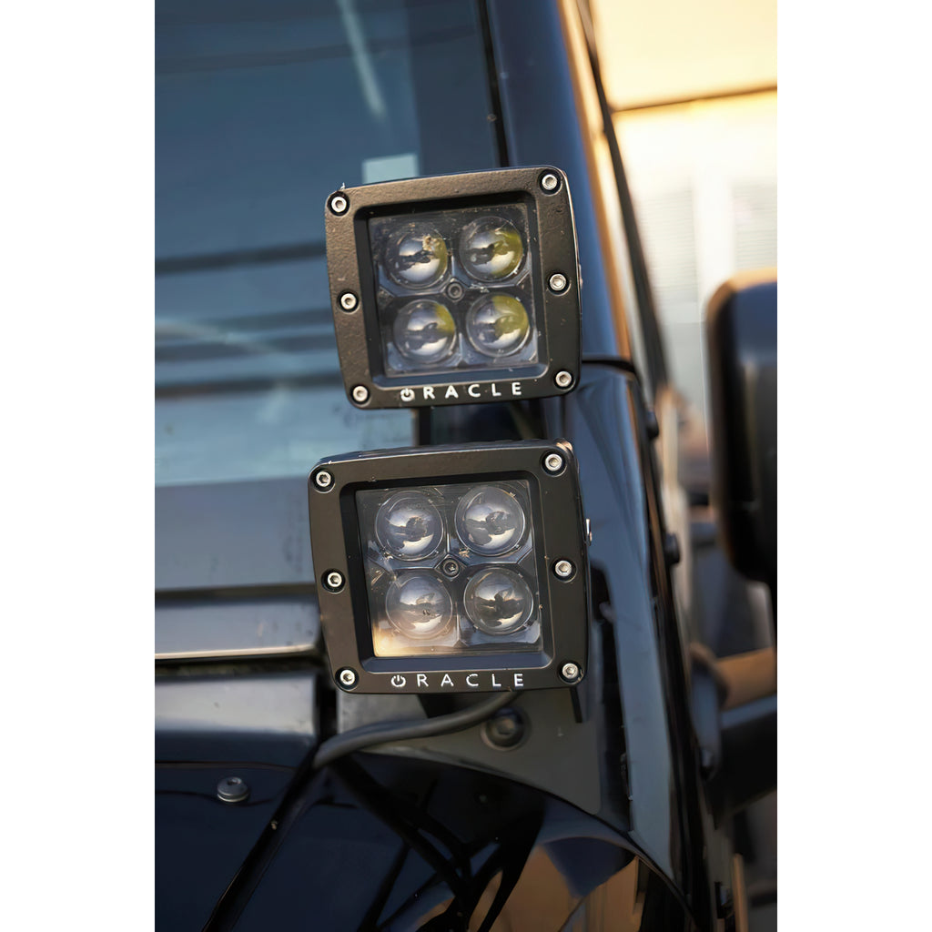 Oracle-Black-Series---7D-3In-W-Led-Square-SpotFlood-Light---6000K