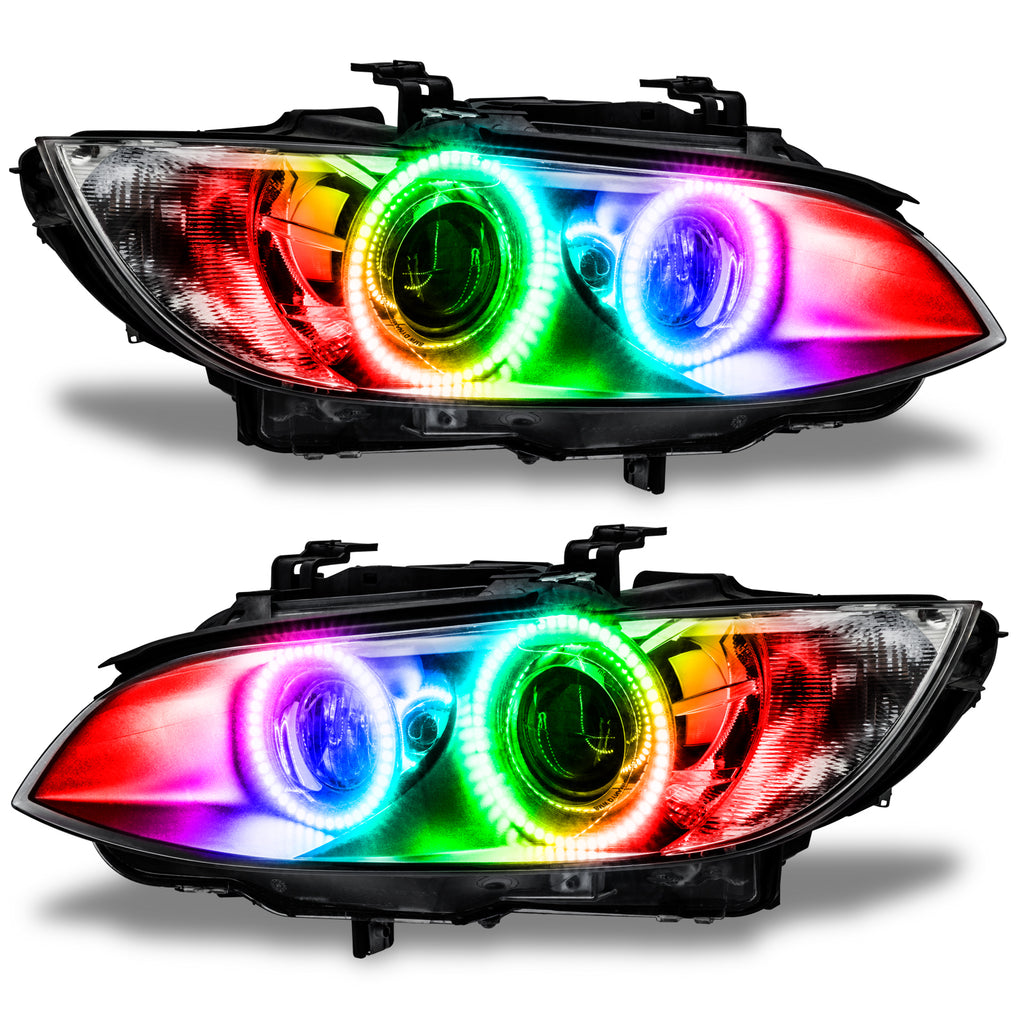 Oracle-Bmw-M3-Coupe-08-13-Halo-Kit---Projector---Colorshift-WO-Controller