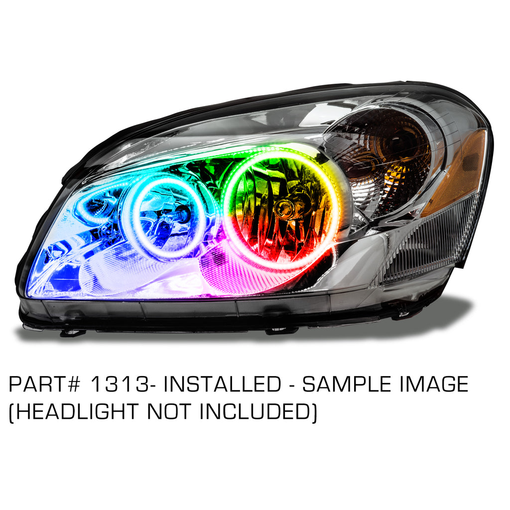 Oracle-Buick-Lucerne-06-11-Halo-Kit---Colorshift-W-Simple-Controller